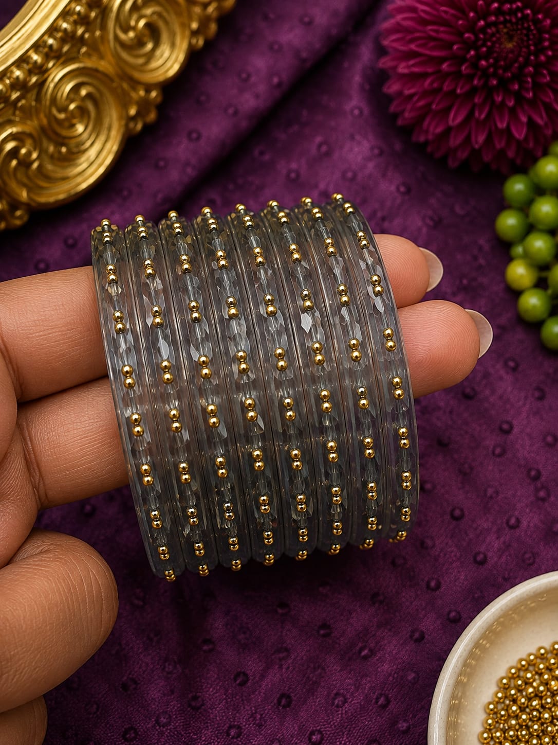 Rain Drop Bangles
