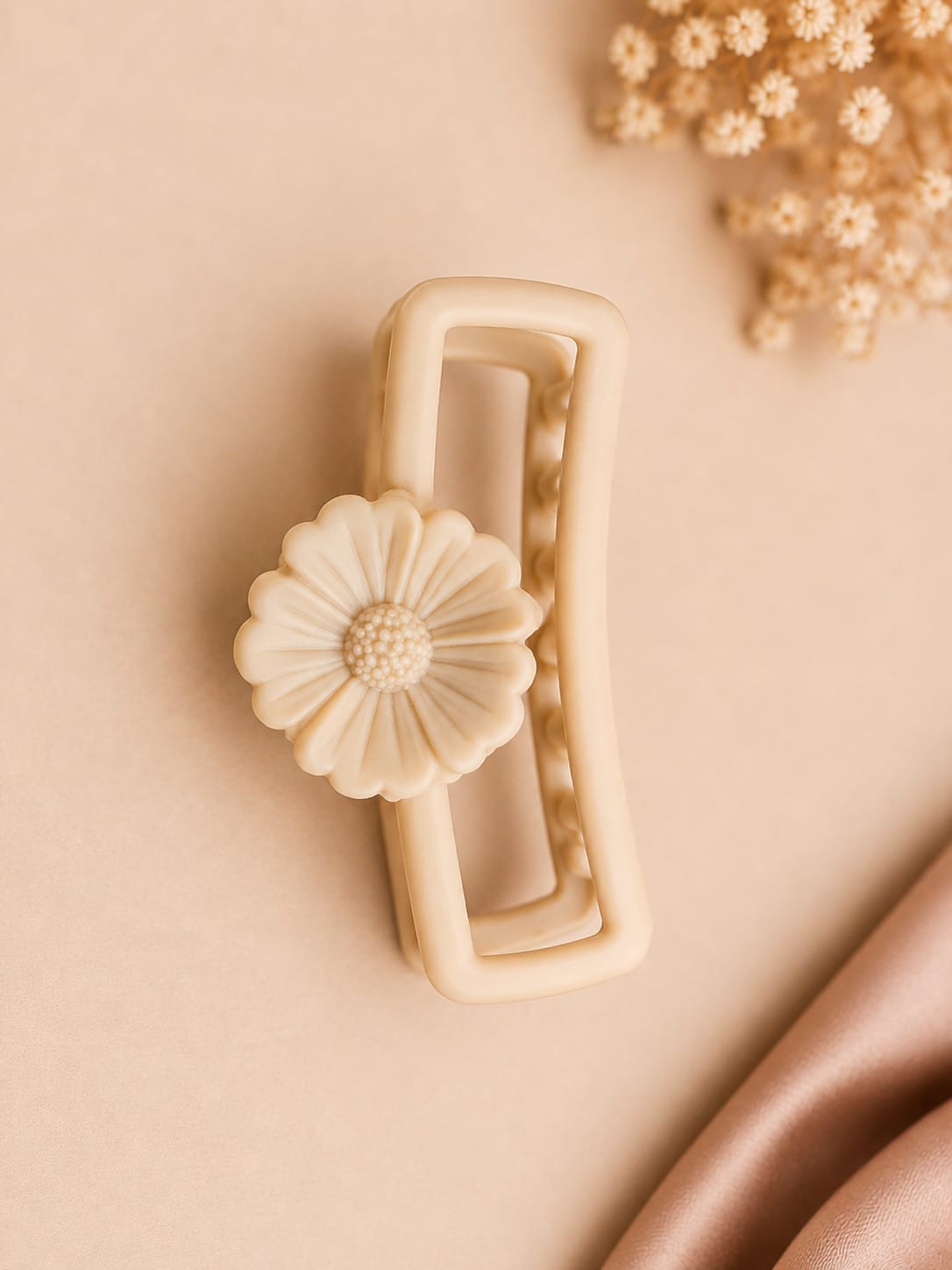 Beautiful Floral Hair Clip for Women | Cute Flower Claw Clip | 6 Colours Available