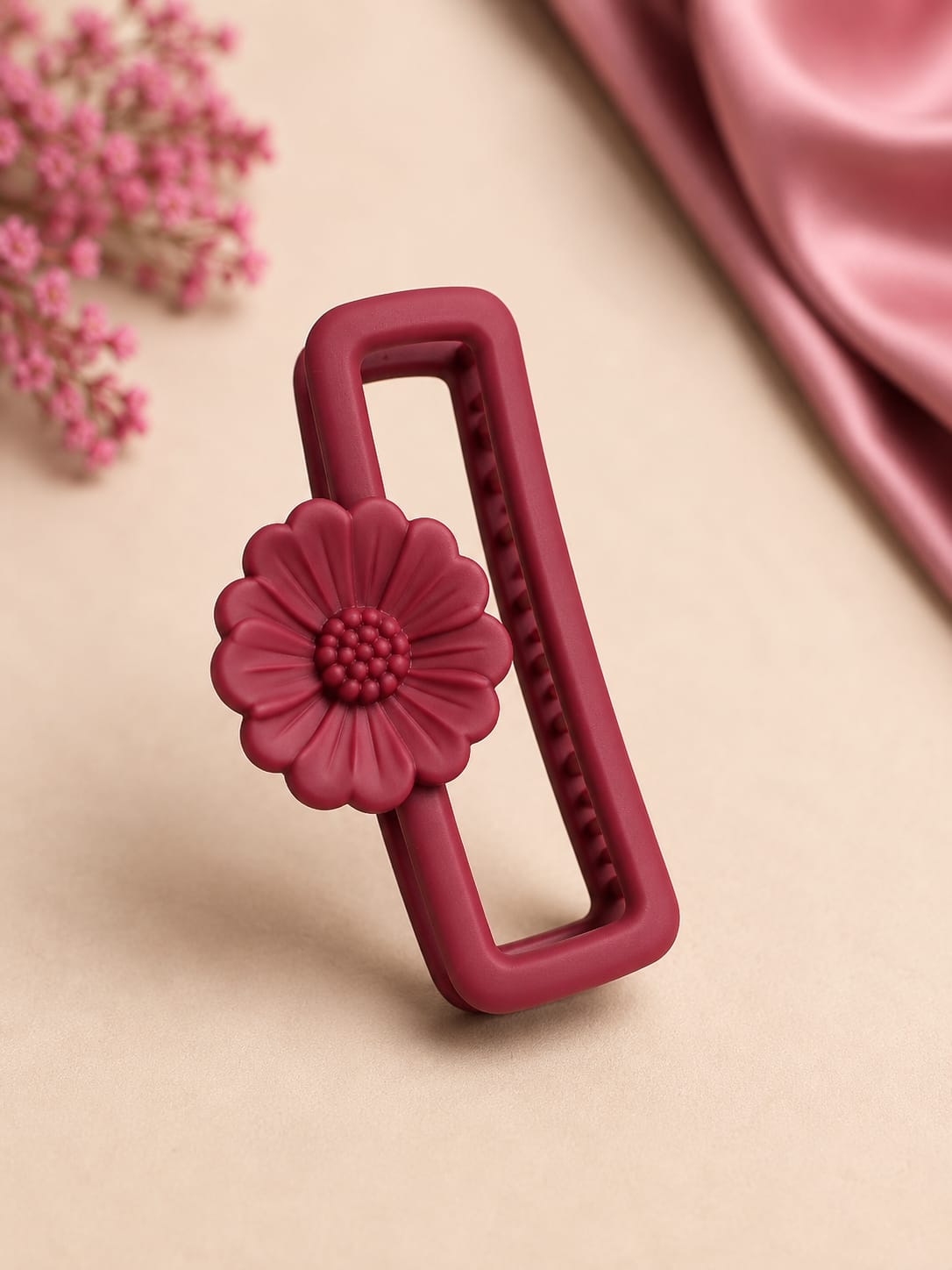 Beautiful Floral Hair Clip for Women | Cute Flower Claw Clip | 6 Colours Available