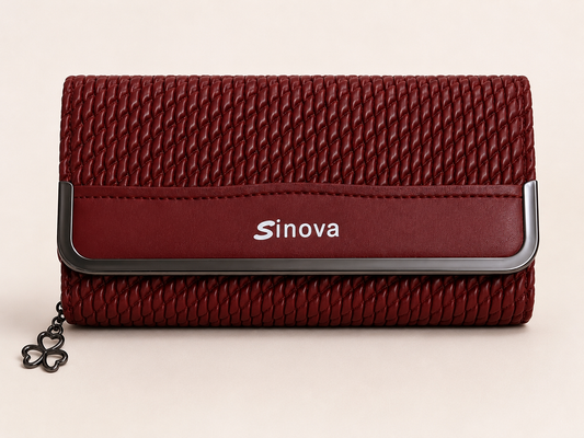 Premium Woven Women's Wallet | Multi Compartment | Mobile Friendly
